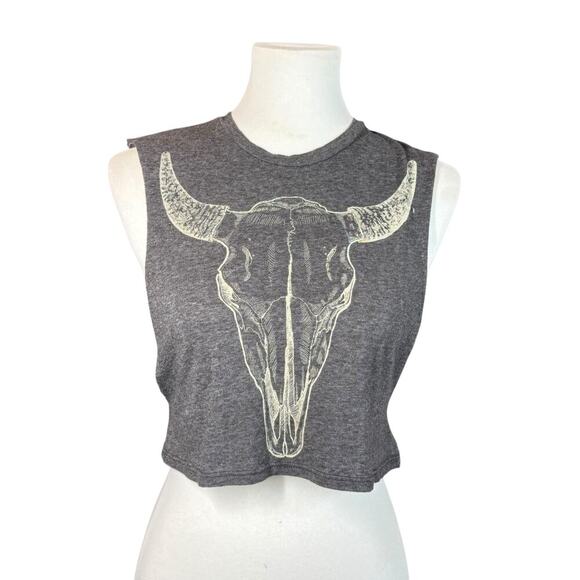 Western Skull Crop XS - Picture 2 of 7